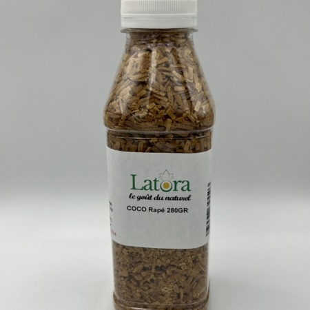 Coco rapé caramélisé