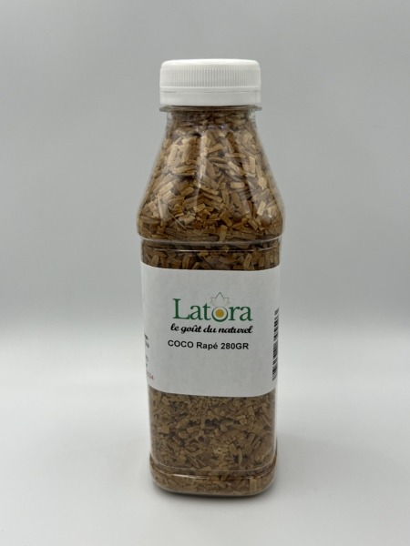 Coco rapé caramélisé