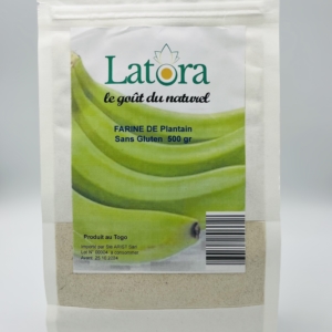 Farine de Plantain sans Gluten 500g