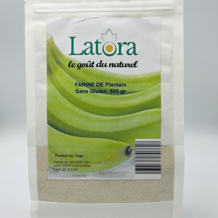 Farine de Plantain sans Gluten 500g